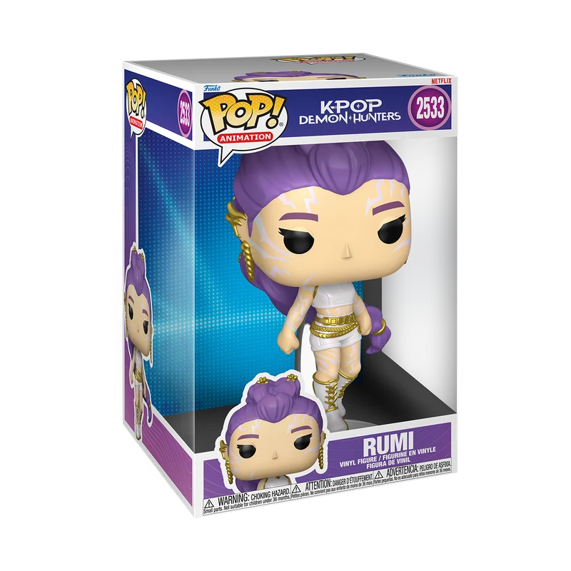Funko Pop Jumbo: K Pop Demon Hunters - Rumi 10 Pulgadas