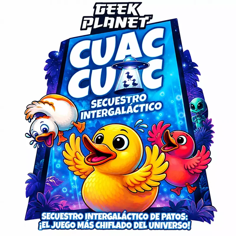 Cuac Cuac Secuestro Intergaláctico Geek Planet