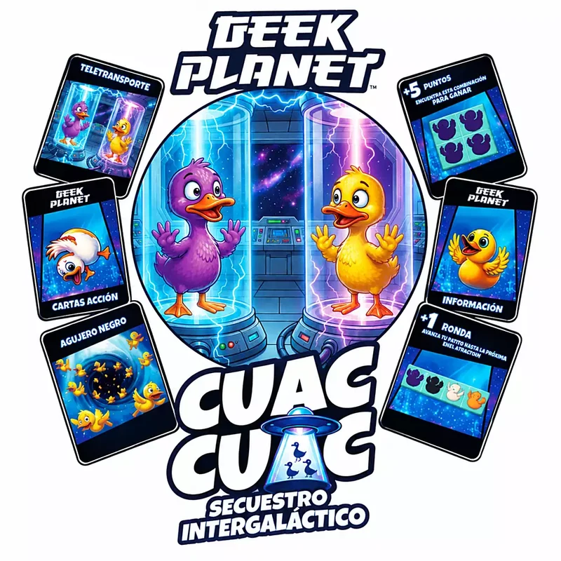 Cuac Cuac Secuestro Intergaláctico Geek Planet