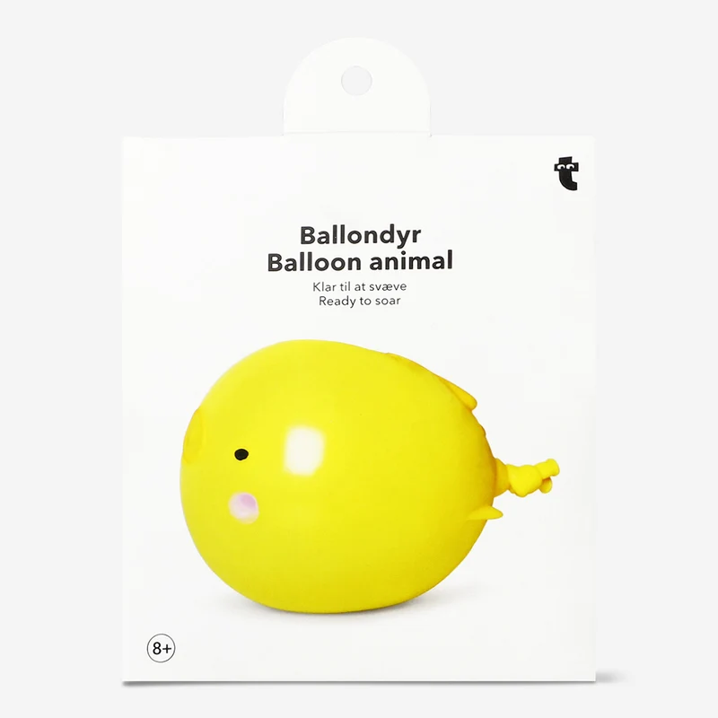 Balloon animal - Yellow puffer fish
