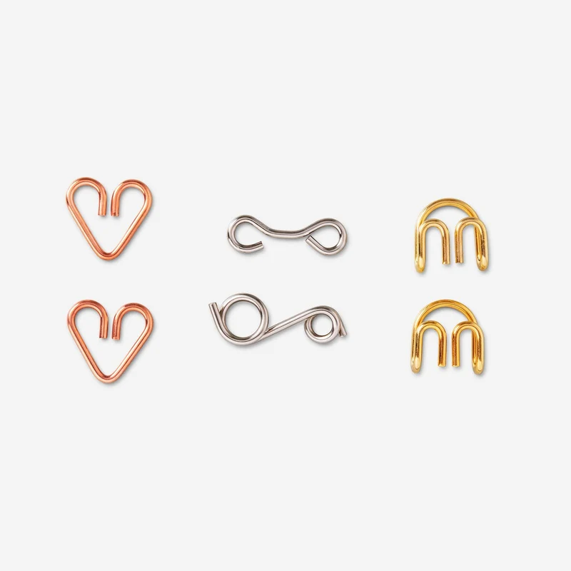 Metal IQ puzzles - 6 pcs
