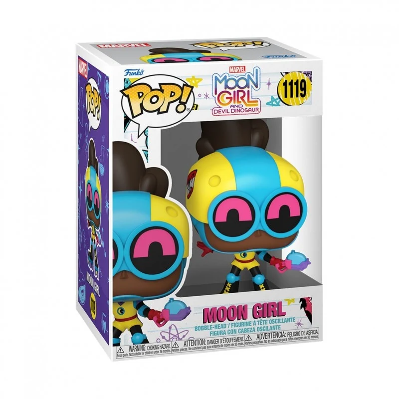 Funko Pop Moon Girl 1119 - Moon Girl And Devil Dinosaur Marvel