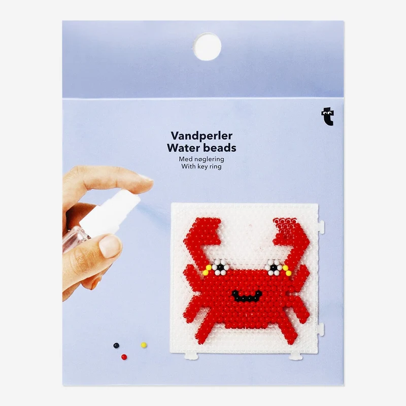 Water beads set - Crab keyring