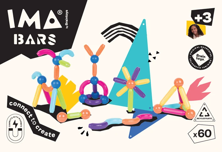 Imabars 60 piezas · Braintoys