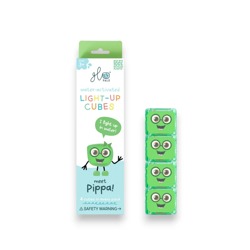 GloPals Cubos luz para el baño BLAIR Verde
