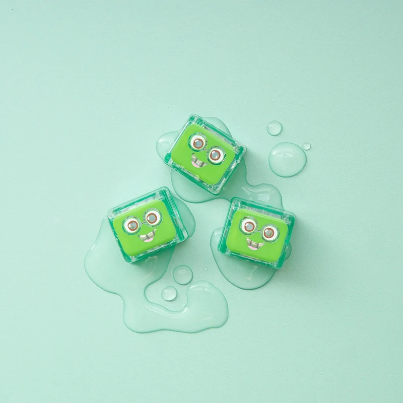GloPals Cubos luz para el baño BLAIR Verde