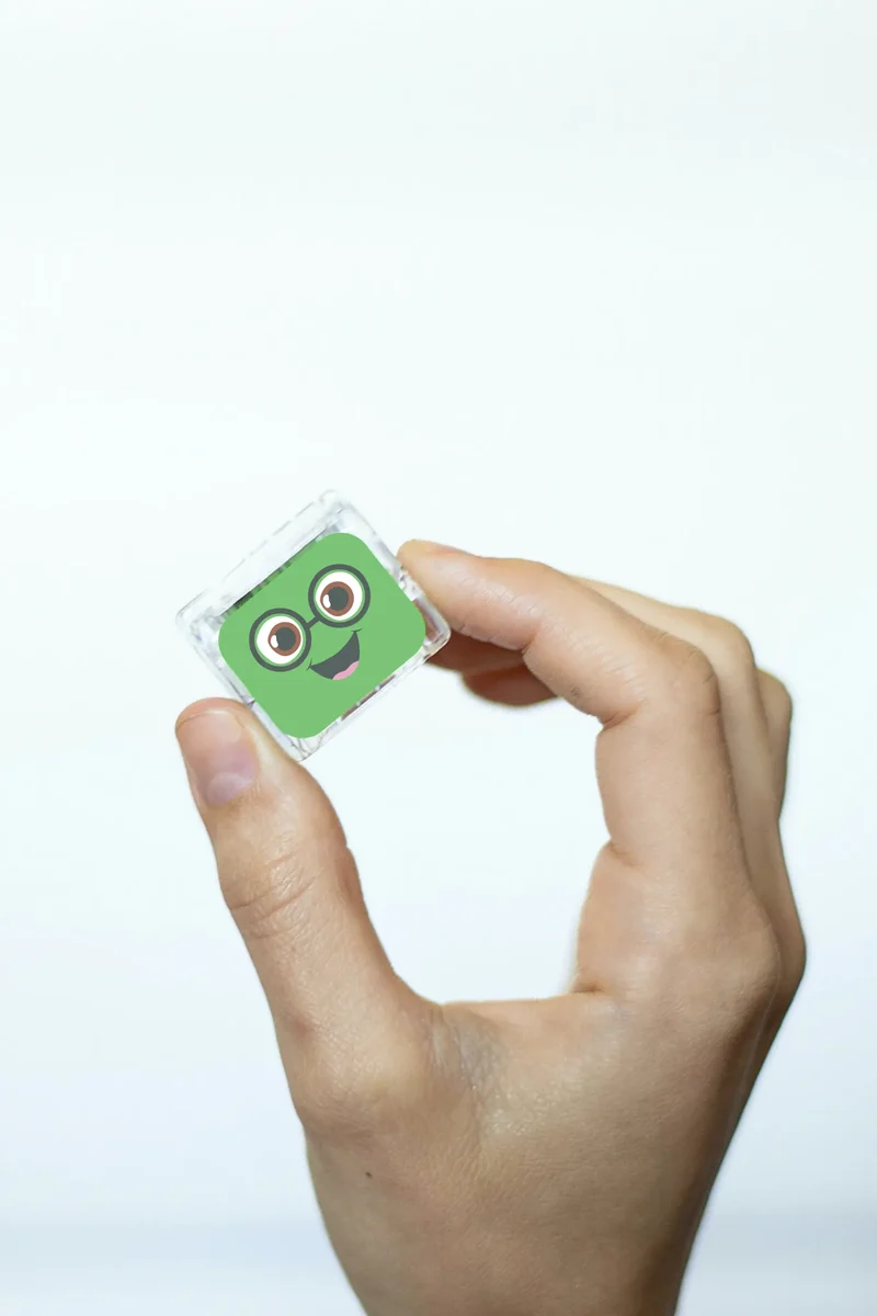 GloPals Cubos luz para el baño BLAIR Verde