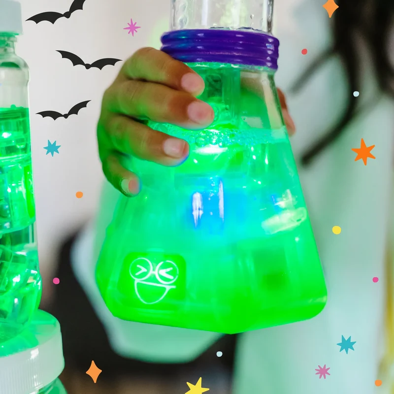GloPals Cubos luz para el baño BLAIR Verde
