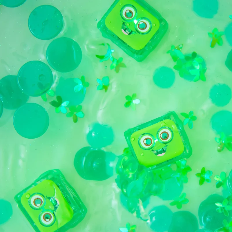 GloPals Cubos luz para el baño BLAIR Verde