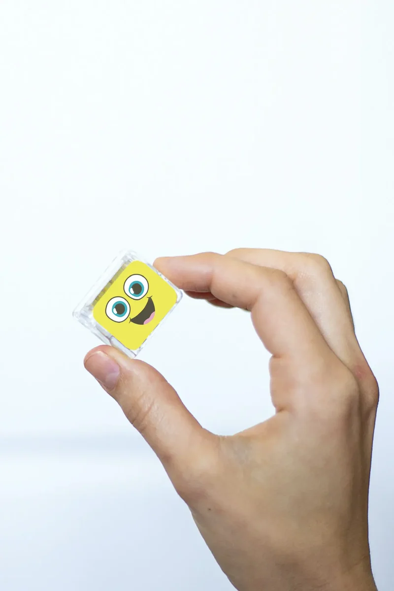 GloPals Cubos luz para el baño BLAIR Amarillo