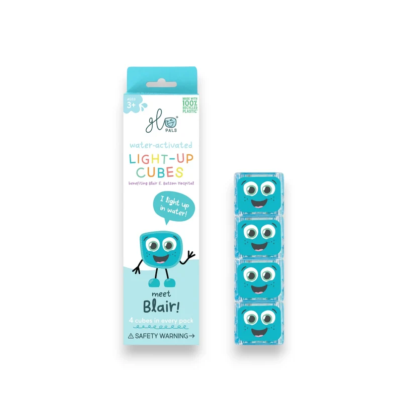 GloPals Cubos luz para el baño BLAIR Azul