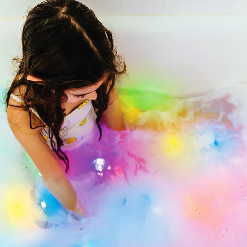 GloPals Cubos luz para el baño BLAIR Azul