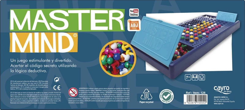Master Mind Colores · Cayro