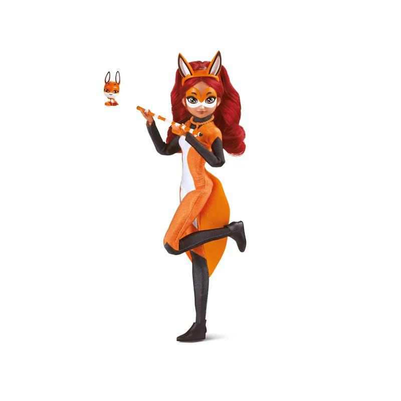 Ladybug - Muñeca Rena Rouge – ¡Transforma el juego en pura acción!