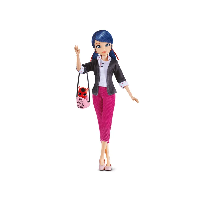 Ladybug- Muñeca Marinette de Miraculous – ¡La heroína de París!