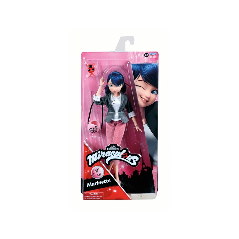 Ladybug- Muñeca Marinette de Miraculous – ¡La heroína de París!