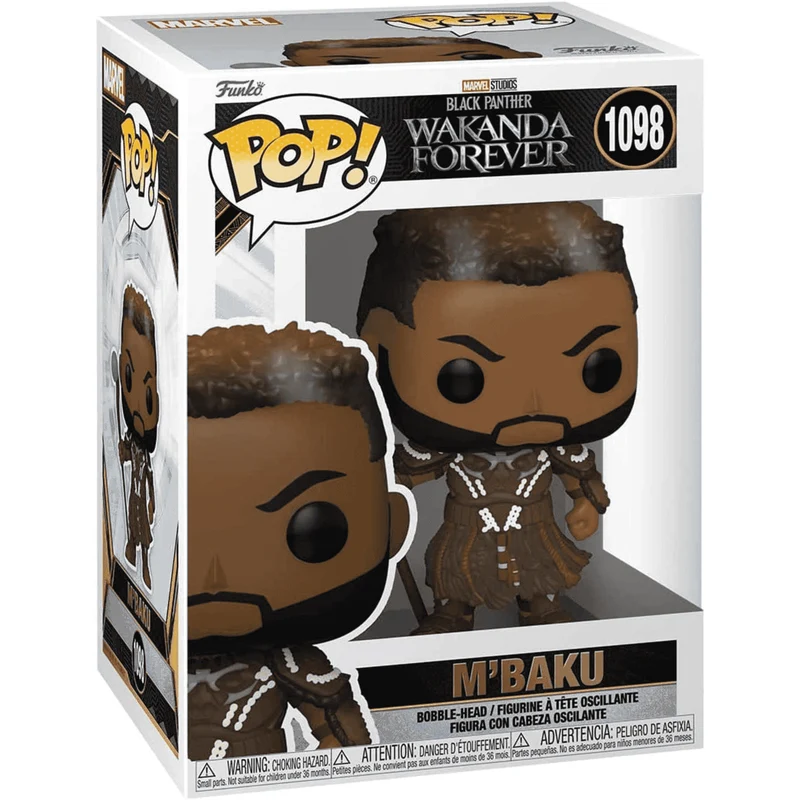 Funko POP Marvel Black Panther Wakanda Forever Figura M´Baku