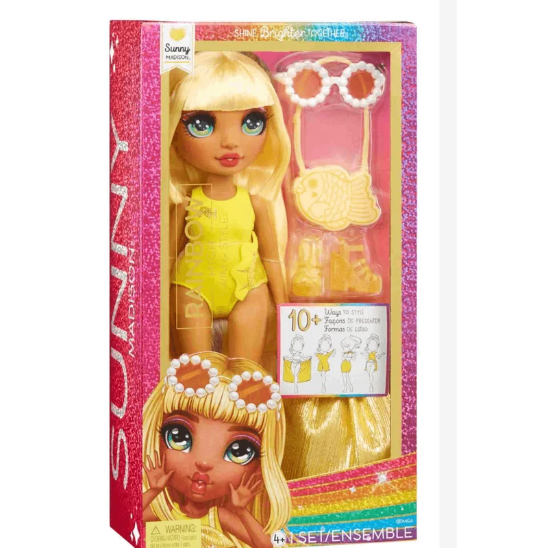 Rainbow High Muñeca Diversion Bajo El Sol Sunny Yellow