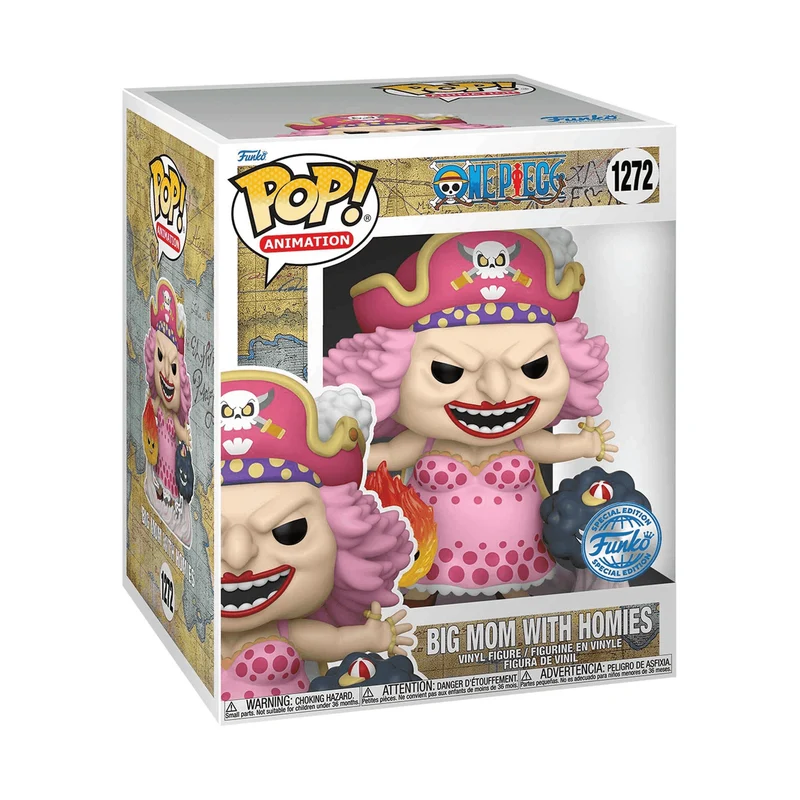 Funko POP Super One Piece Big Mom con Homies