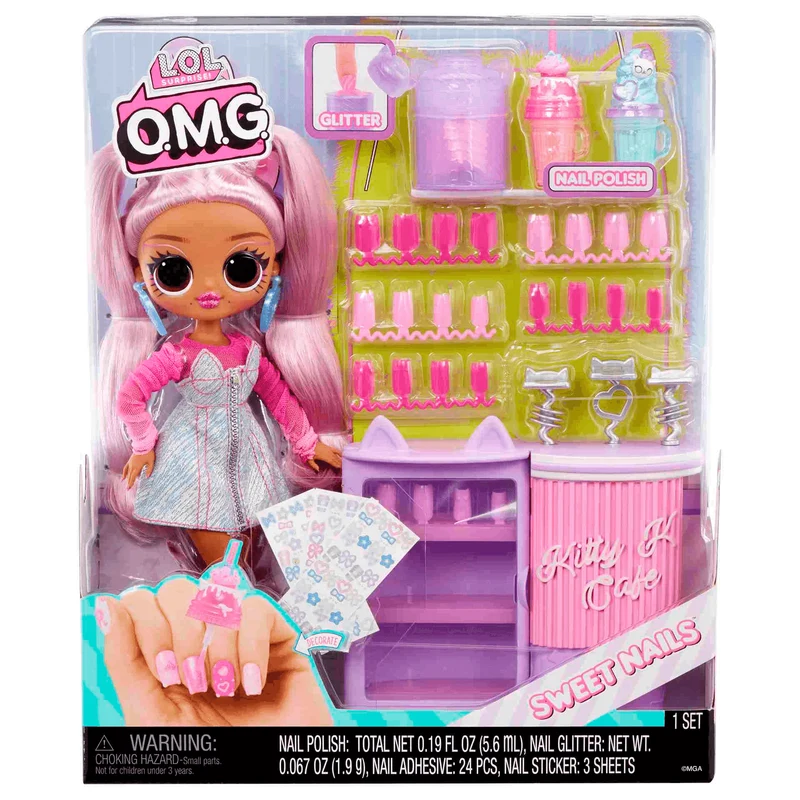 L.O.L. Surprise Omg Sweet Nails Kitty K Cafe