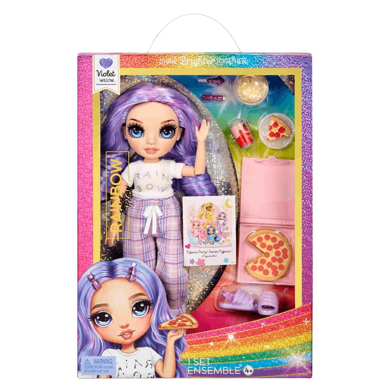 Junior High Muñeca Fiesta De Pijamas Violet Purple