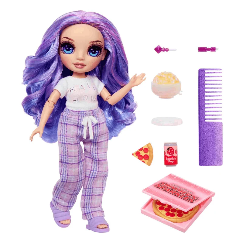 Junior High Muñeca Fiesta De Pijamas Violet Purple
