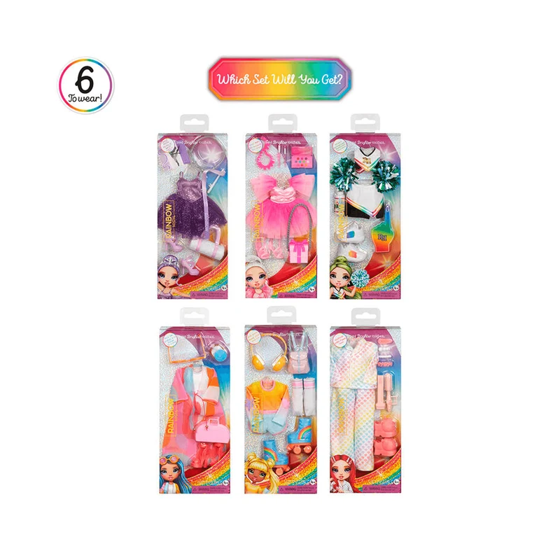 Rainbow High Pack de Moda