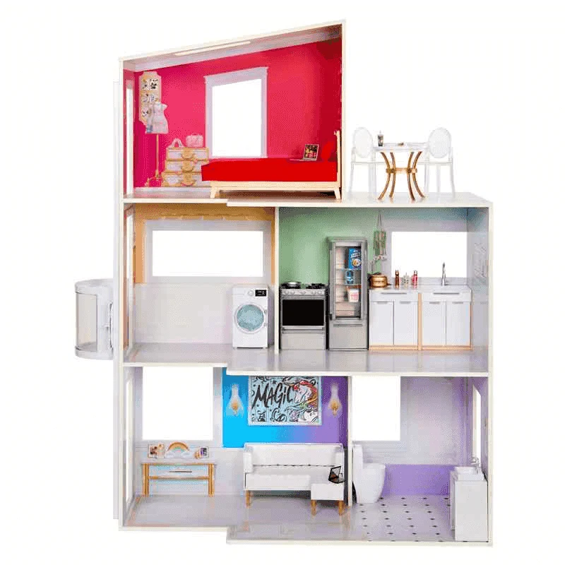 Rainbow High Town House - Casa de muñecas
