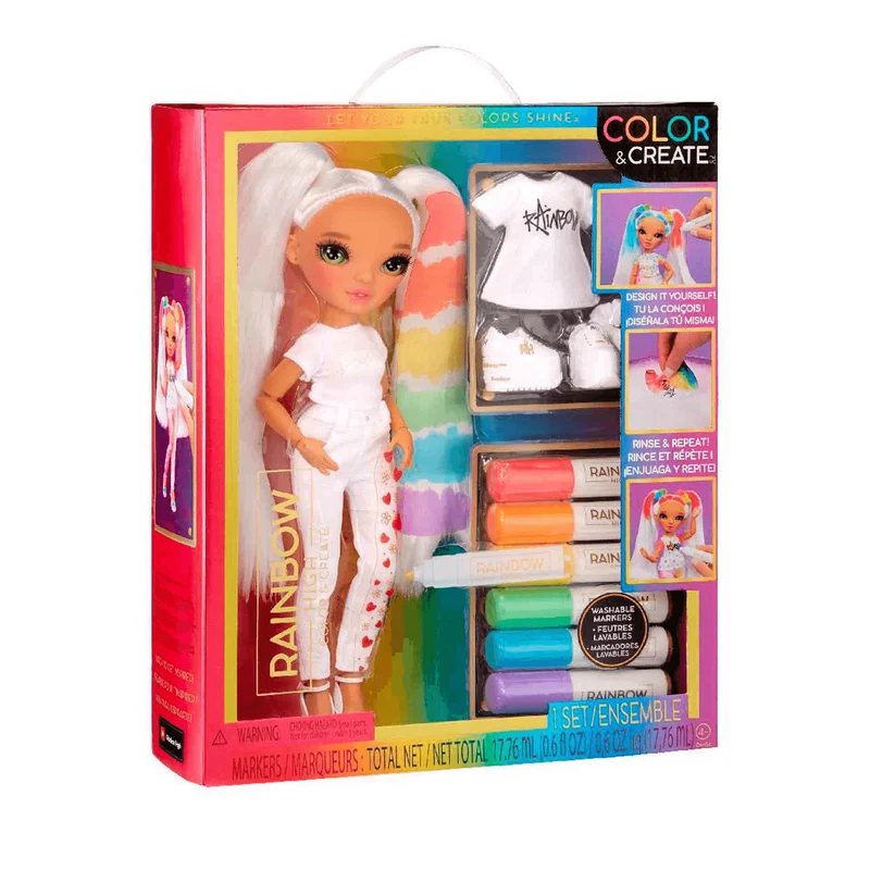 Rainbow high color y create green eyes 500407