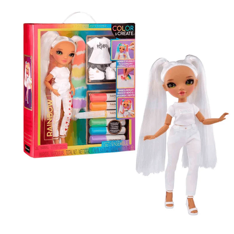 Rainbow high color y create green eyes 500407