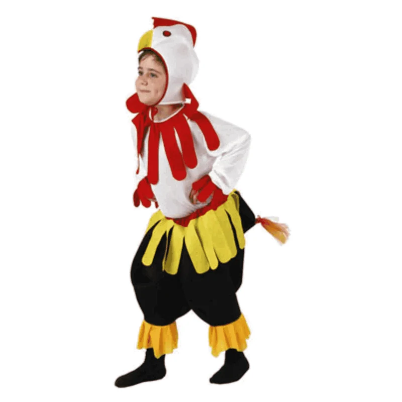 Disfraz De Gallo Niño 7-9