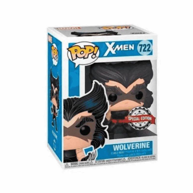 Figura Funko Pop Marvel Xmen Retro Wolverine - Coleccionable de vinilo 9cm - Ideal para fans de Xmen