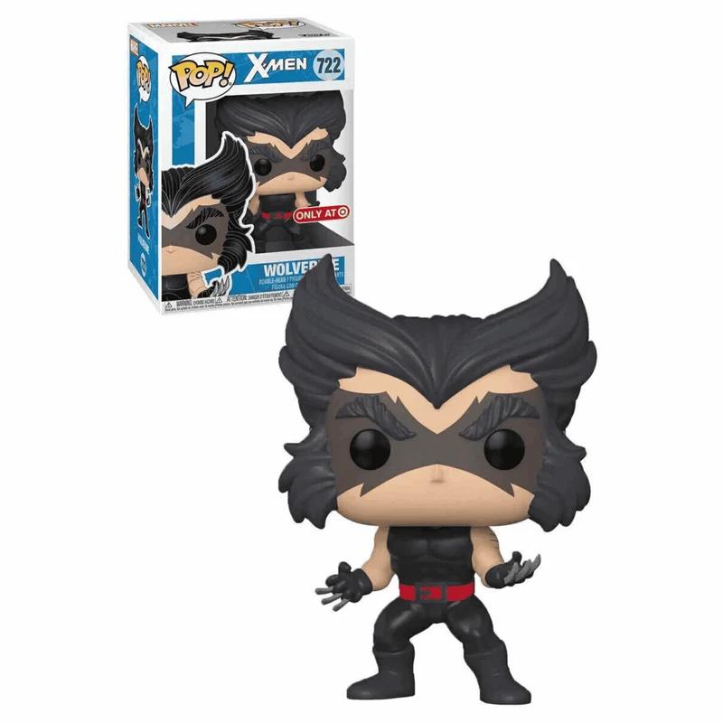 Figura Funko Pop Marvel Xmen Retro Wolverine - Coleccionable de vinilo 9cm - Ideal para fans de Xmen