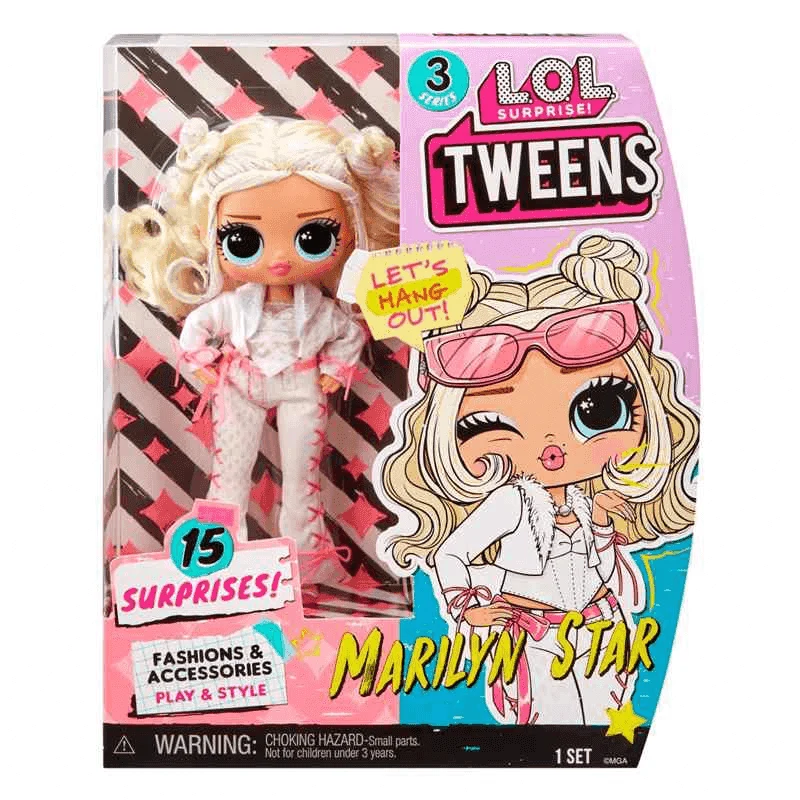 LOL Surprise Tweens Serie 3 Muñeca Marilyn Star