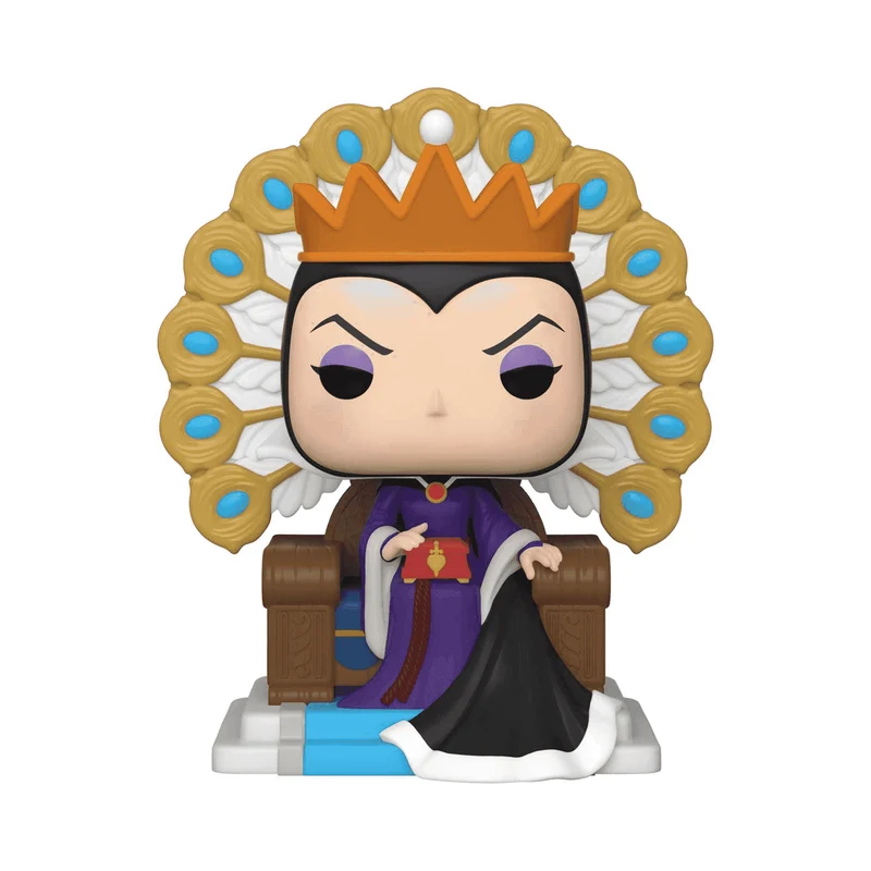 Funko POP Deluxe Villanos Figura Reina Malvada en el Trono