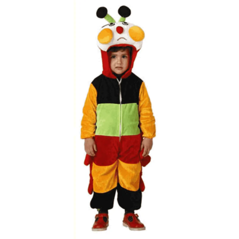 Disfraz De Gusano Infantil 5-6