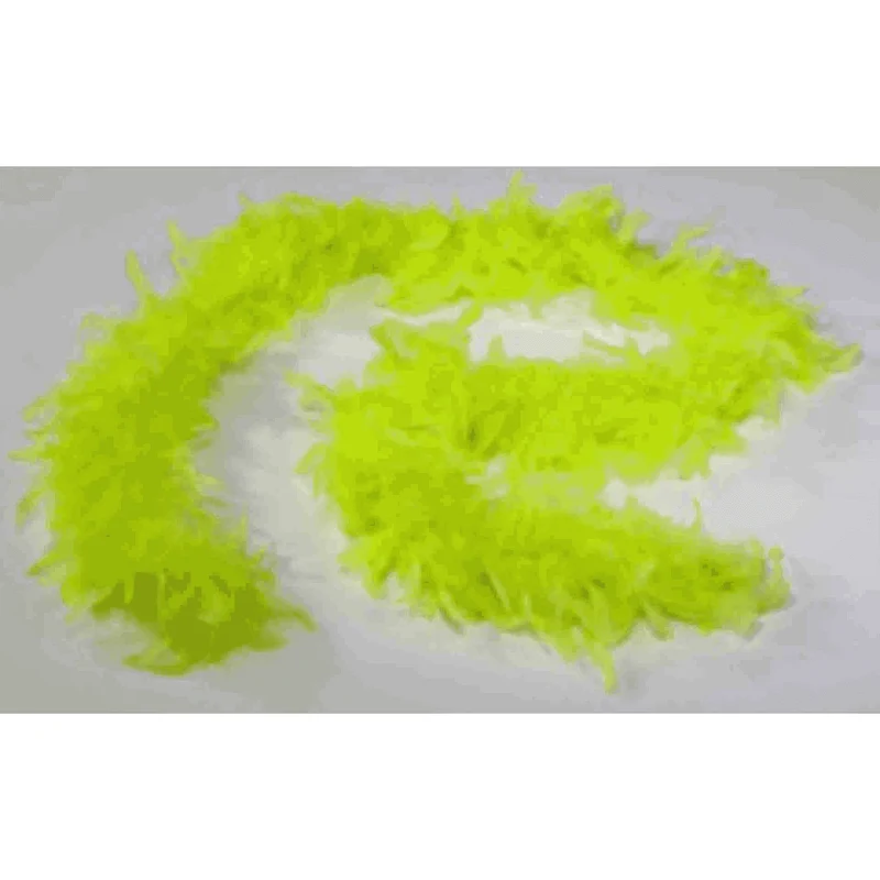Boa Pluma Amarillo Fluor 1,8 M