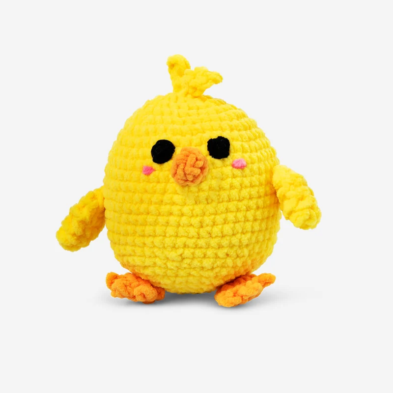 DIY crochet Easter chicken