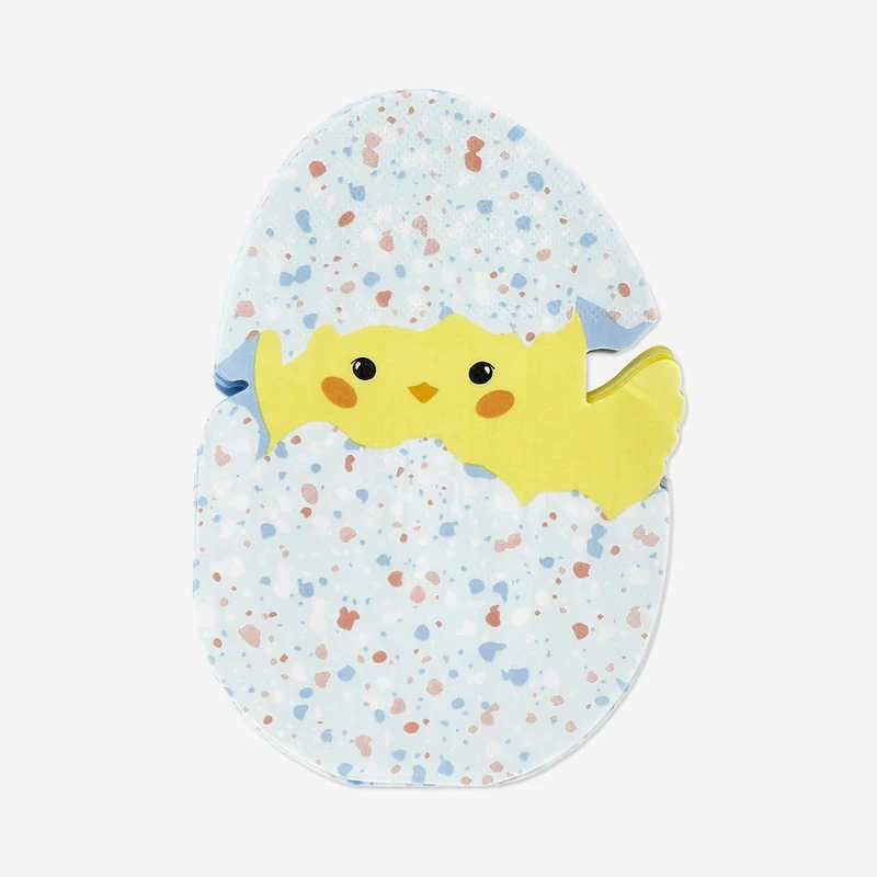 Easter egg with chick napkins - 16 pcs