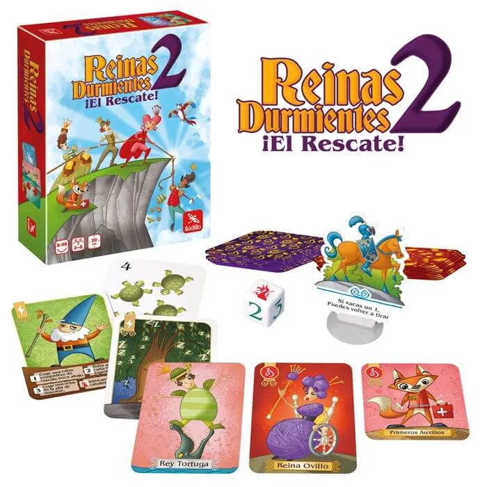 Reinas Durmientes 2 - Juego de mesa - Ludilo - 2-5 jugadores - 8+ años - 15 min