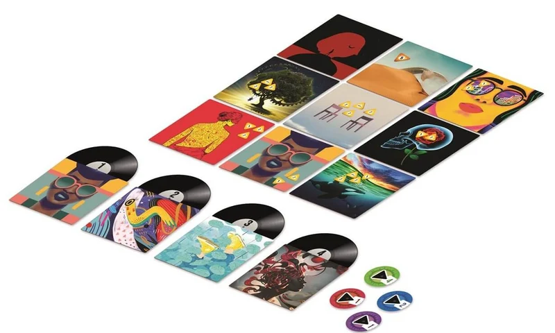 Disc Cover - Juego de mesa - Mercurio - 3-8 jugadores - 7+ años - 20 min