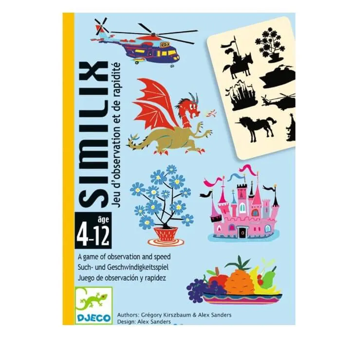 Similix - Juego de mesa - Djeco - 2-5 jugadores - 4+ años - 5-15 min