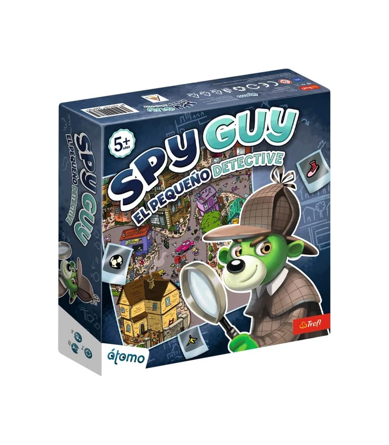 Spy Guy - Juego de mesa - Atomo - 1-4 jugadores - 5+ años - 20 min