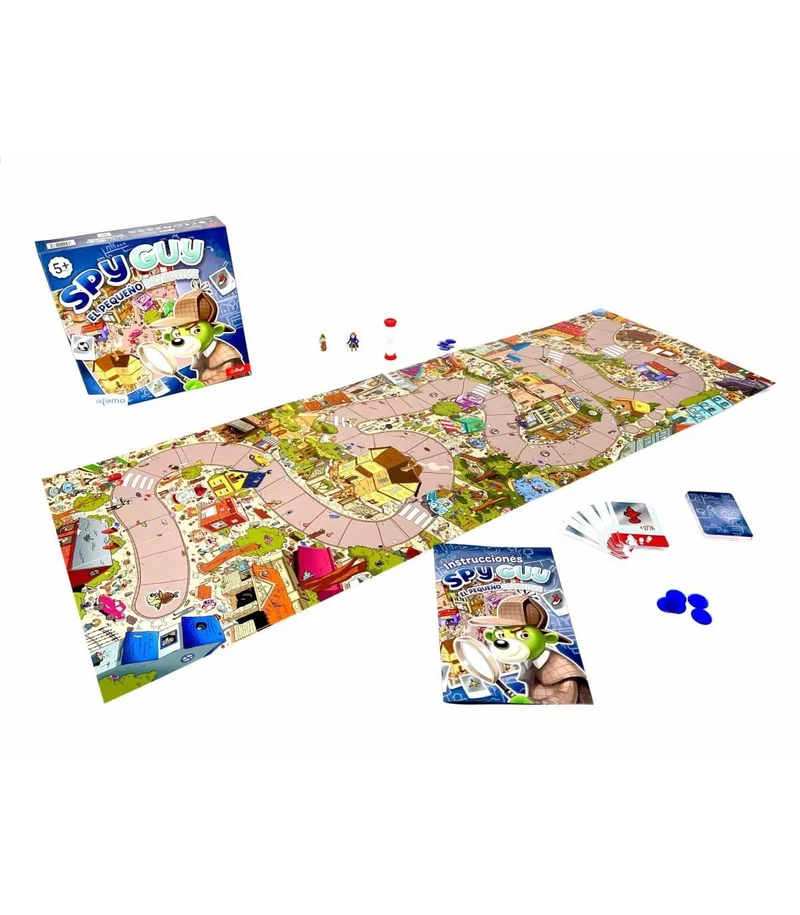 Spy Guy - Juego de mesa - Atomo - 1-4 jugadores - 5+ años - 20 min