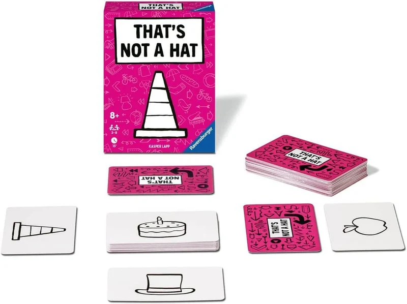 That's not a hat - Juego de mesa - Ravensburger - 3-8 jugadores - 8+ años - 10 min
