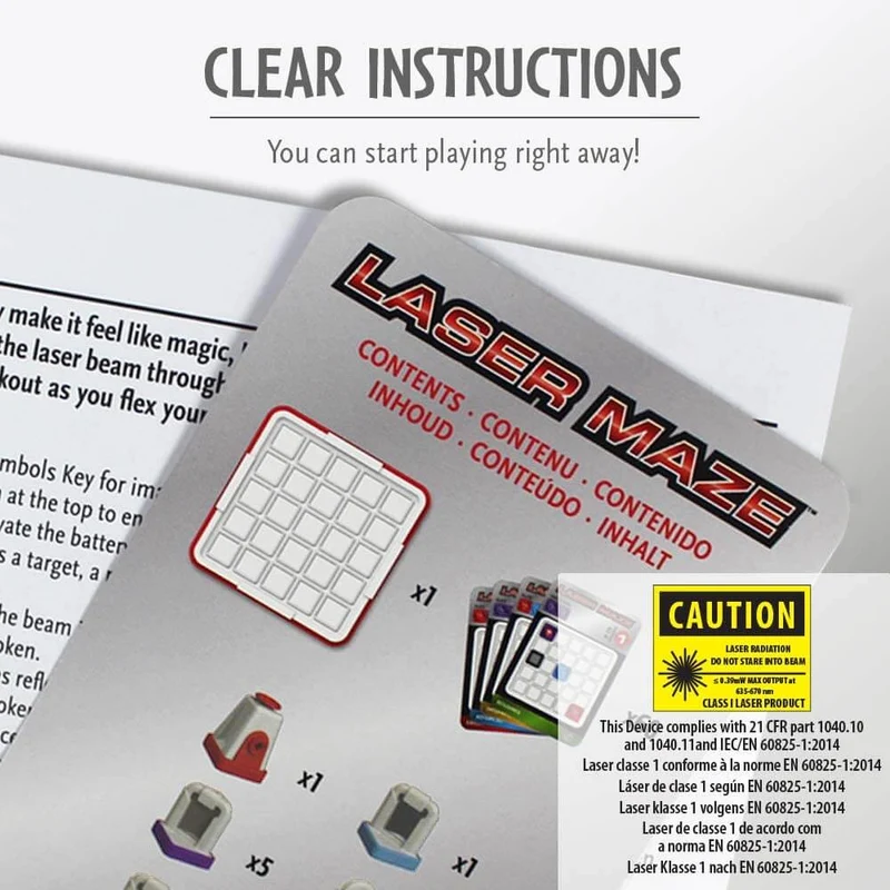 Laser Maze - Juego de mesa - Thinkfun - 8+ años