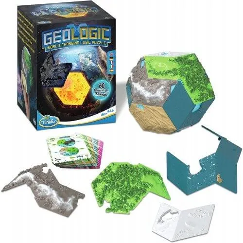 GeoLogic Juego - Juego de mesa - Thinkfun - 8+ años