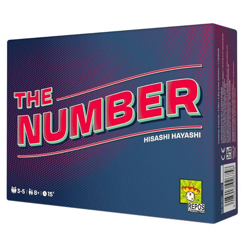 The Number - Juego de mesa - Repos Production - 3-5 jugadores - 8+ años - 15 min