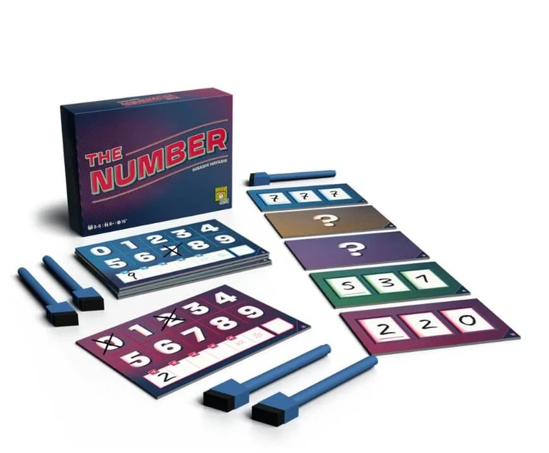 The Number - Juego de mesa - Repos Production - 3-5 jugadores - 8+ años - 15 min