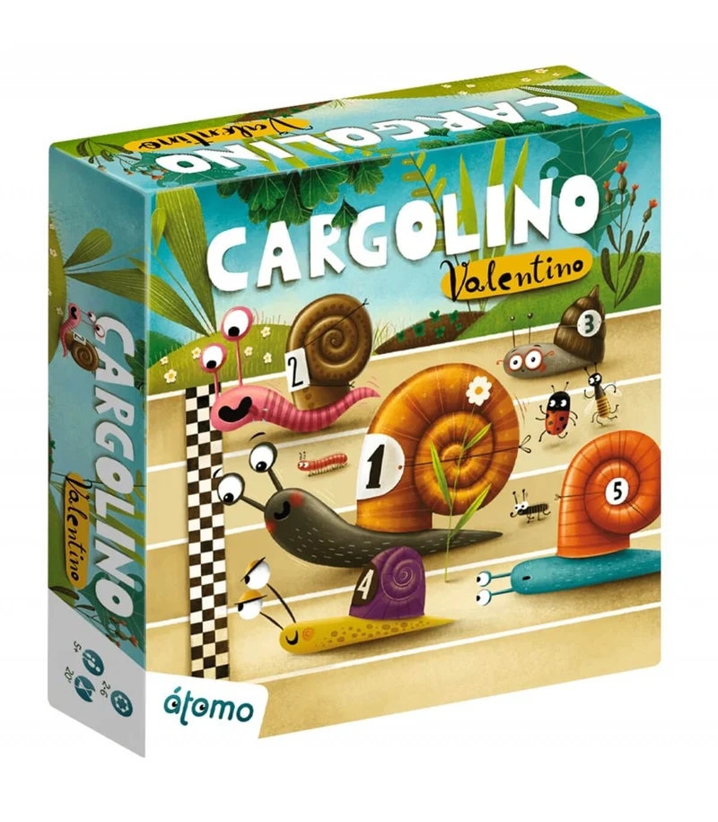 Cargolino Valentino - Juego de mesa - Atomo - 2-6 jugadores - 5+ años - 20 min
